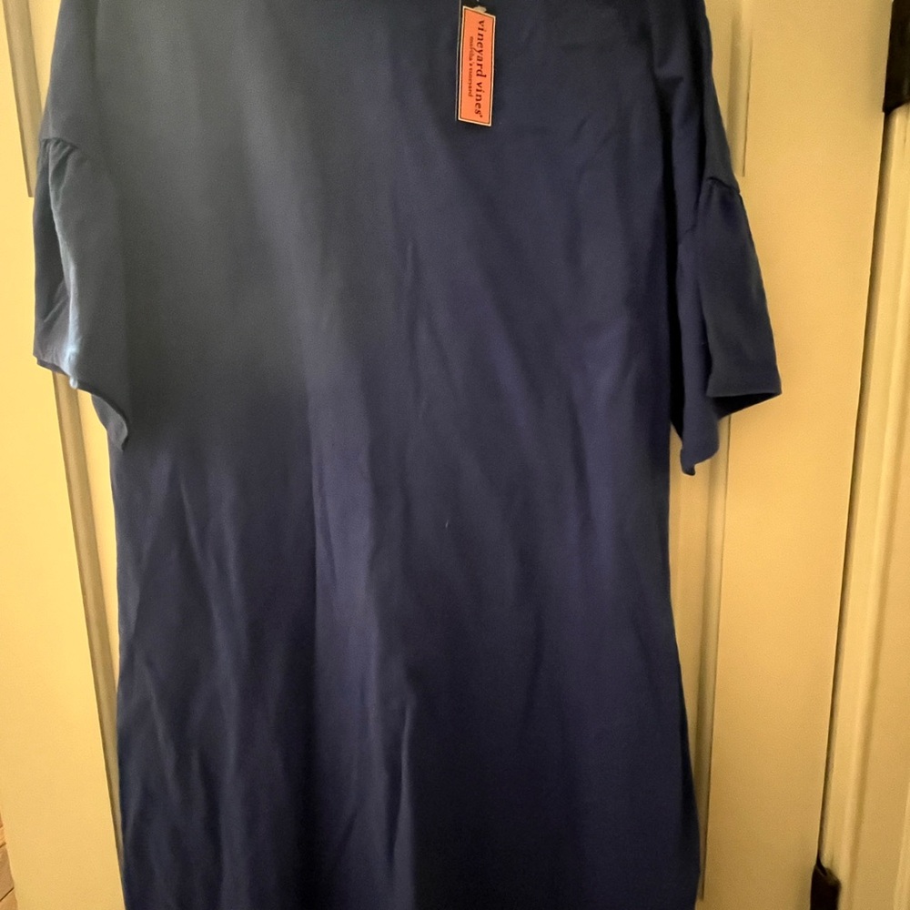 Vineyard Vines Navy Blue Women's Short Sleeve Tee